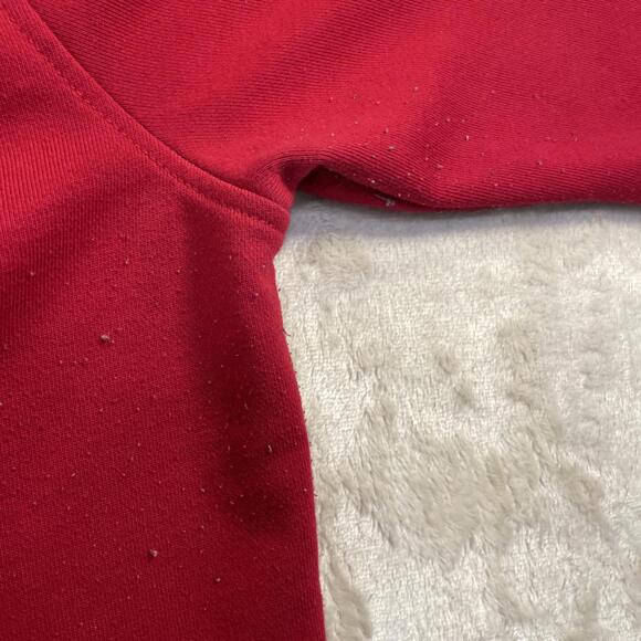 Crooks And Castles Women’s Leopard Print Full Zip Red Hoodie “F**k Wid Us” Sz M - Picture 14 of 15